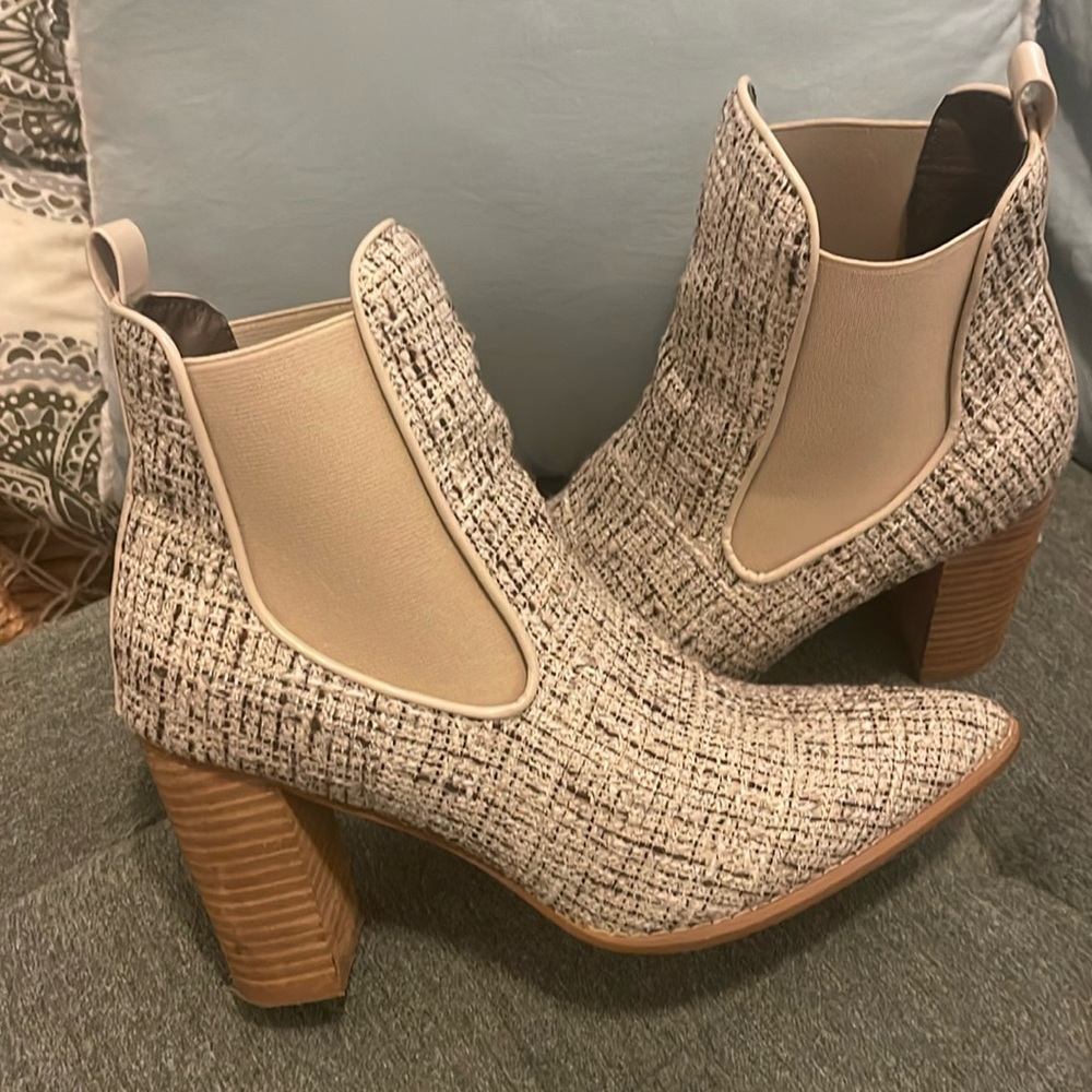 Oasis Society Esmee Chelsea Boot Heel  - size 8.5 - EUC